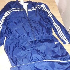 Adidas Women's windbreaker track suit